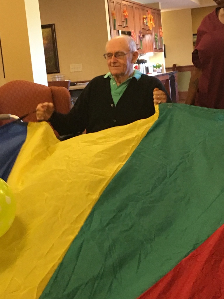 Parachute Games | Eagan Pointe Senior Living